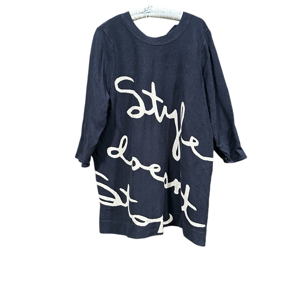 NIC+Zoe “Style doesn’t stop” sweater.  Good condition! 3X